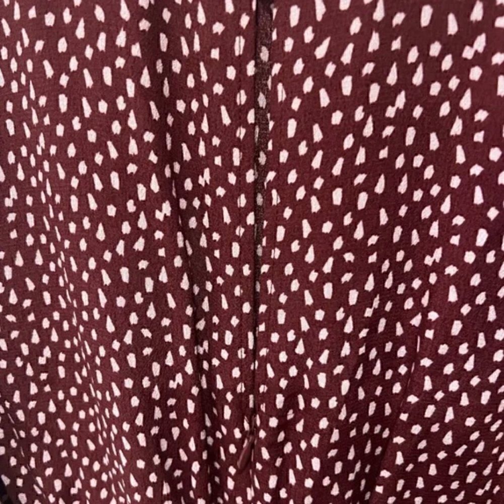 NWT  Zara Draped Printed Mini Dress, Size XS - Picture 9 of 11